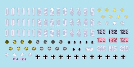 Star Decals 72-A1133 Wiking # 5. 5. SS-Wiking in Caucasus 1942-43. Pz III Ausf J short gun, Pz III Ausf J long gun and Pz III Ausf N. 1/72 – zdjęcie 2