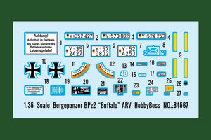 Hobby Boss 84567 Bergepanzer BPz2 ARV 1/35 – immagine 3