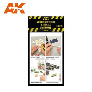 AK Interactive AK8224 LASER CUT WOODEN BOX 001 (7 UNITS) – Bild 2