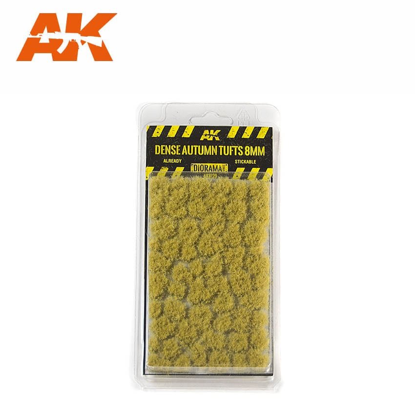 AK Interactive AK8129 Touffes denses d&amp;#39;automne 8 mm