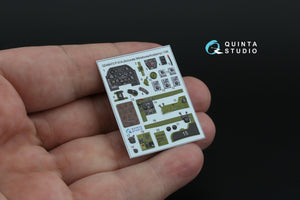 Quinta Studio QD48473 P-51A 3D-Printed coloured Interior on decal paper (Accurate Miniatures/Academy) 1/48 – Bild 4