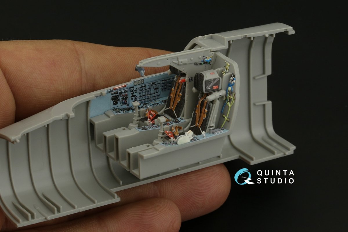 Quinta Studio QD48238 Su-24M 3D-Printed &amp;amp; coloured Interior on decal paper ( Trumpeter ) 1/48 – imagen 9