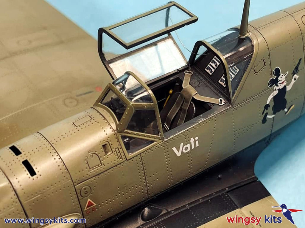 Wingsy Kits D5-09 MESSERSCHMITT Bf 109 E-1 and E-3 Legion Condor 1/48 – immagine 8