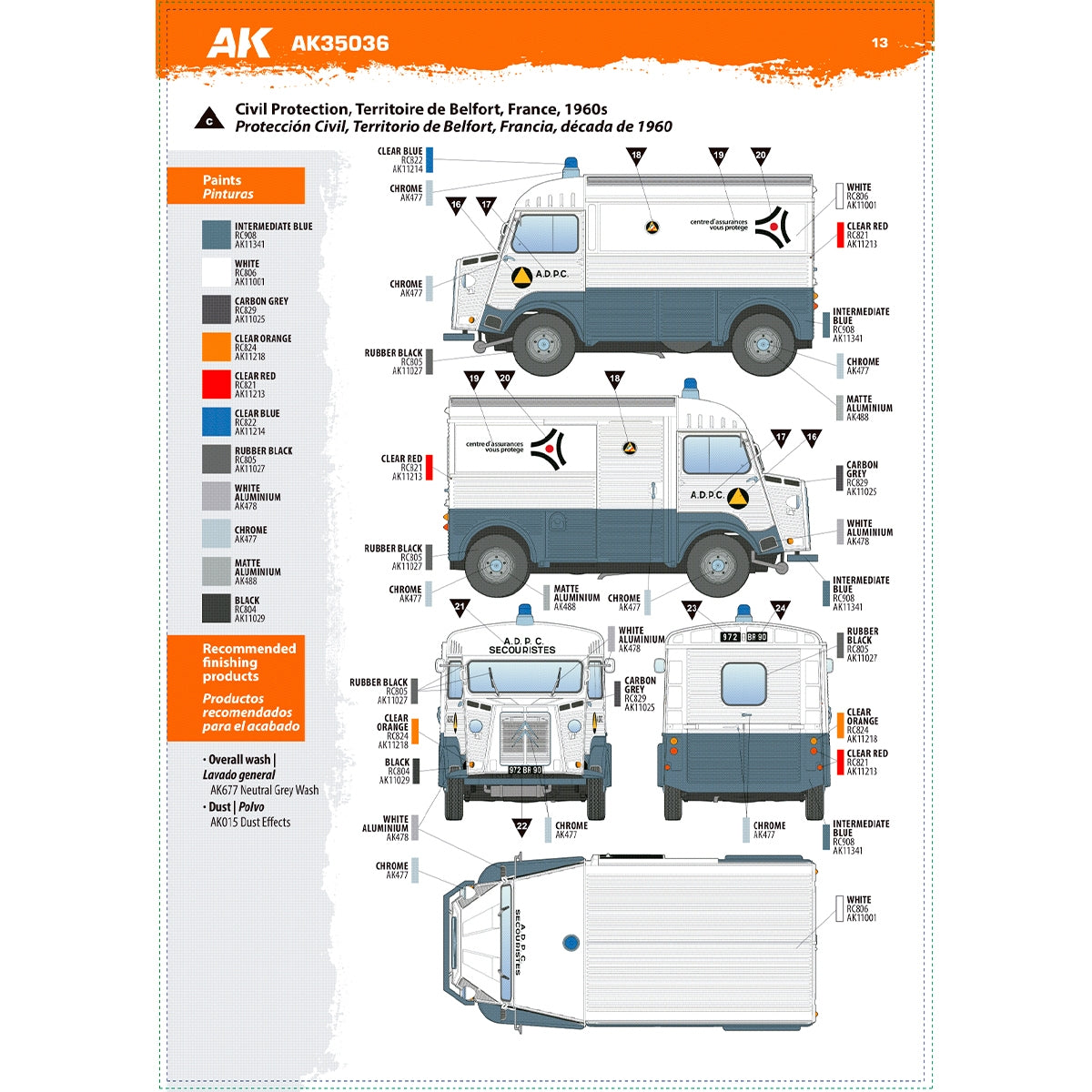 AK Interactive AK35036 Type HY Public Service 1/35