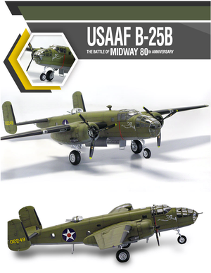 Academy 12336 USAAF B-25B THE BATTLE OF MIDWAY 80th ANNIVERSARY 1/48 – immagine 3