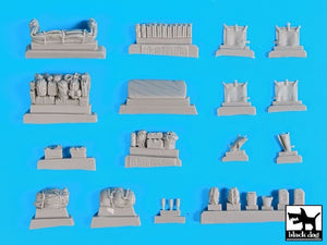 Black Dog T72078 Sd.Kfz 7 accessories set for Revell 1/72 – immagine 6