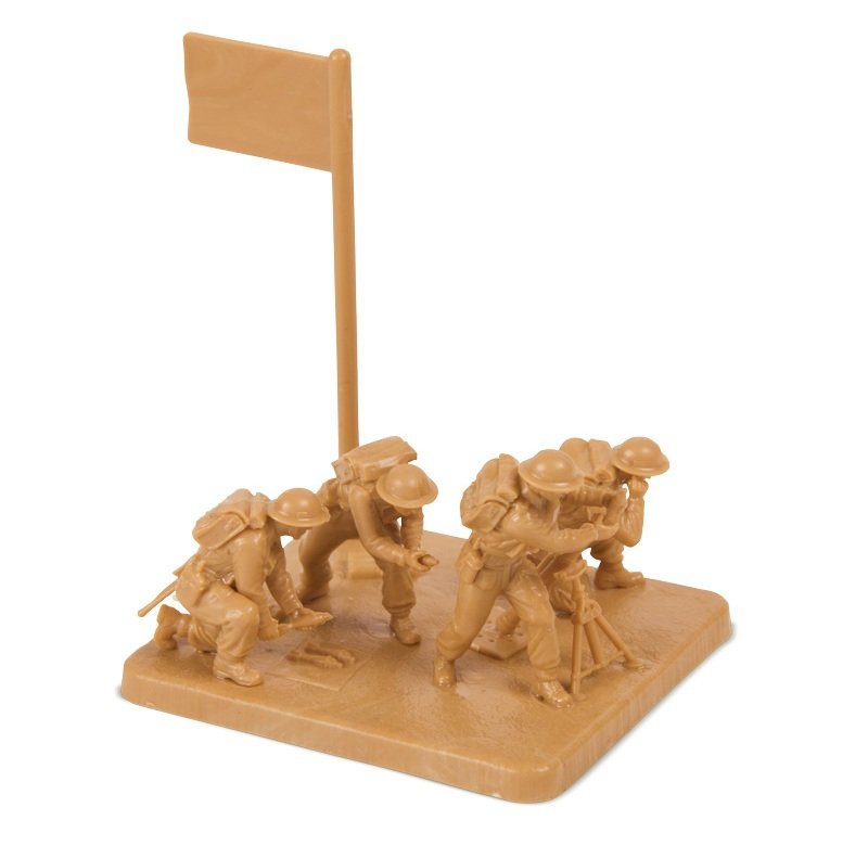 Zvezda 6168 British Mortar w/ Crew 1939 1/72 – zdjęcie 2