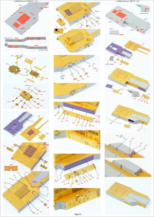 Pontos 35028F1 USS DDG-92 Momsen Flight IIa Detail Up Set 1/350 – immagine 17