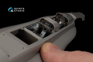 Quinta Studio QD48215 F/A-18D Early 3D-Printed &amp;amp; coloured Interior on decal paper (Kinetic) 1/48 – zdjęcie 5