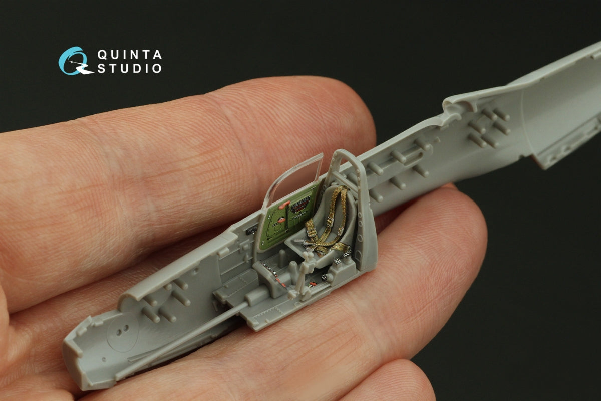 Quinta Studio QD72165 P-39Q/N Airacobra 3D-Printed coloured Interior on decal paper (Arma Hobby) 1/72 – immagine 8