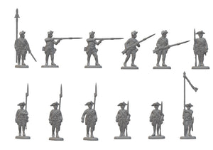 Hat 8349 American War of Independence - Hessian Musketeers (48 Figures) 1/72