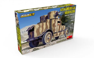 Miniart 39021 AUSTIN ARMOURED CAR INDIAN PATTERN. BRITISH SERVICE. INTERIOR KIT 1/35 – immagine 2