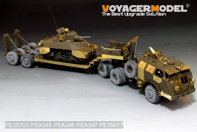 Voyager Model PE35703 WWII US M25 tank transporter (For TAMIYA 35230)1/35 – immagine 2