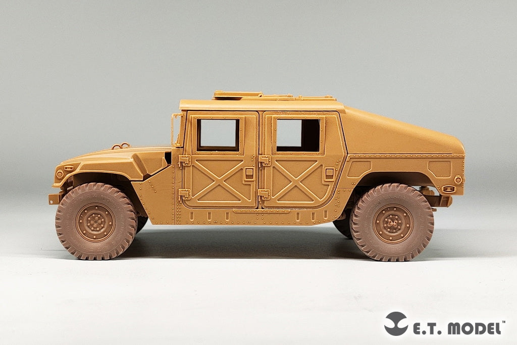 E.T. Model P35-168 Modern USA M1024/M1046 Humvee Sagged Wheels 1/35 – imagen 10