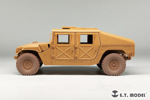 E.T. Model P35-168 Modern USA M1024/M1046 Humvee Sagged Wheels 1/35 – imagen 10