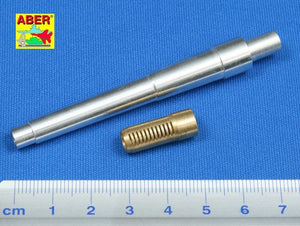 Aber 35L-040 Soviet gun barrel 152,4mm Ml-20S for self proppeled gun ISU152 1/35 – immagine 2