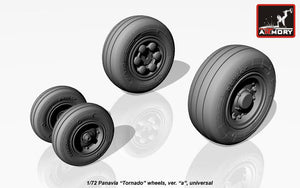 Armory Models AW72501a Panavia Tornado wheels, w/ tyres type “a” (DL) 1/72 – immagine 4