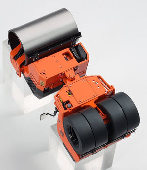 Hasegawa WM02 HITACHI VIBRATORY COMBINED ROLLER ZC50C-5 1/35 – immagine 4