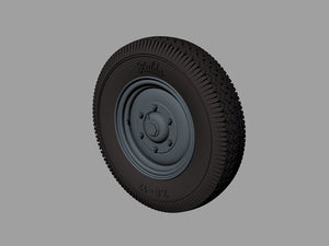 Panzer Art RE35-675 Kfz 70 Krupp “Protze” road wheels (Commercial) 1/35 – imagen 2