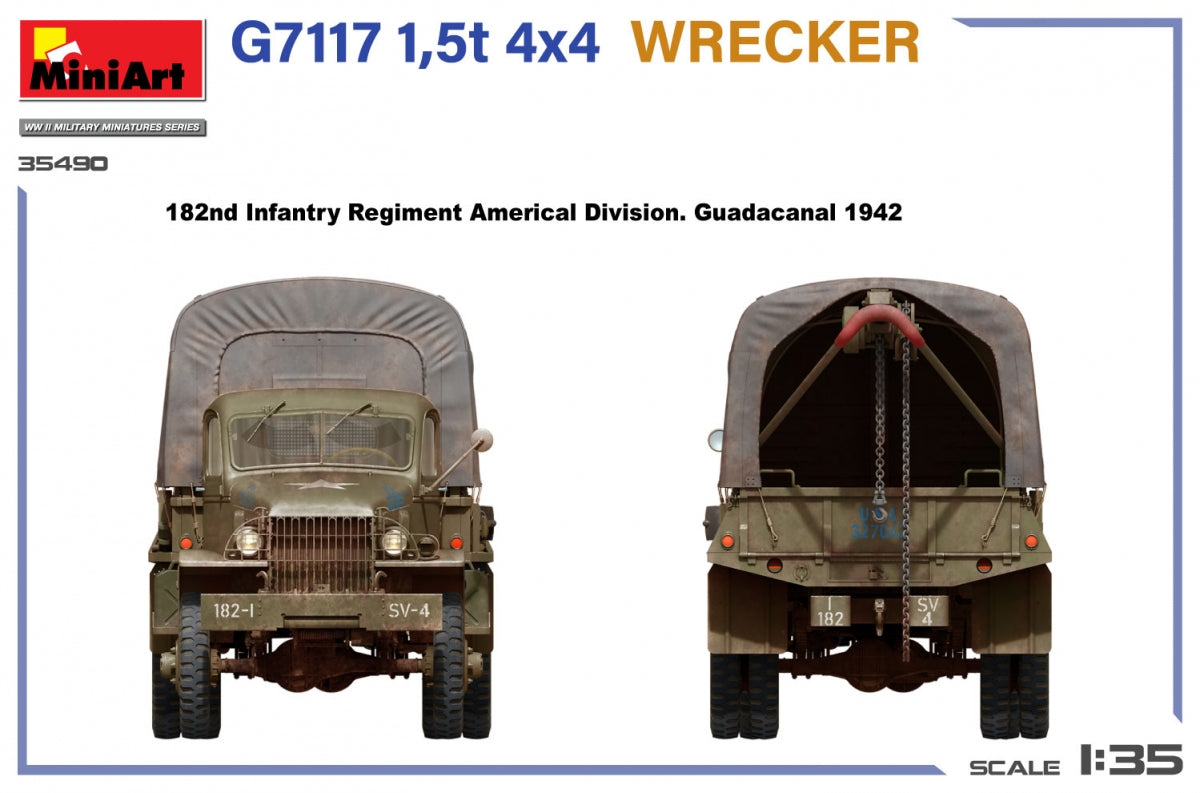 MiniArt 35490 G7117 1,5t 4x4 Wrecker 1/35 – Bild 10