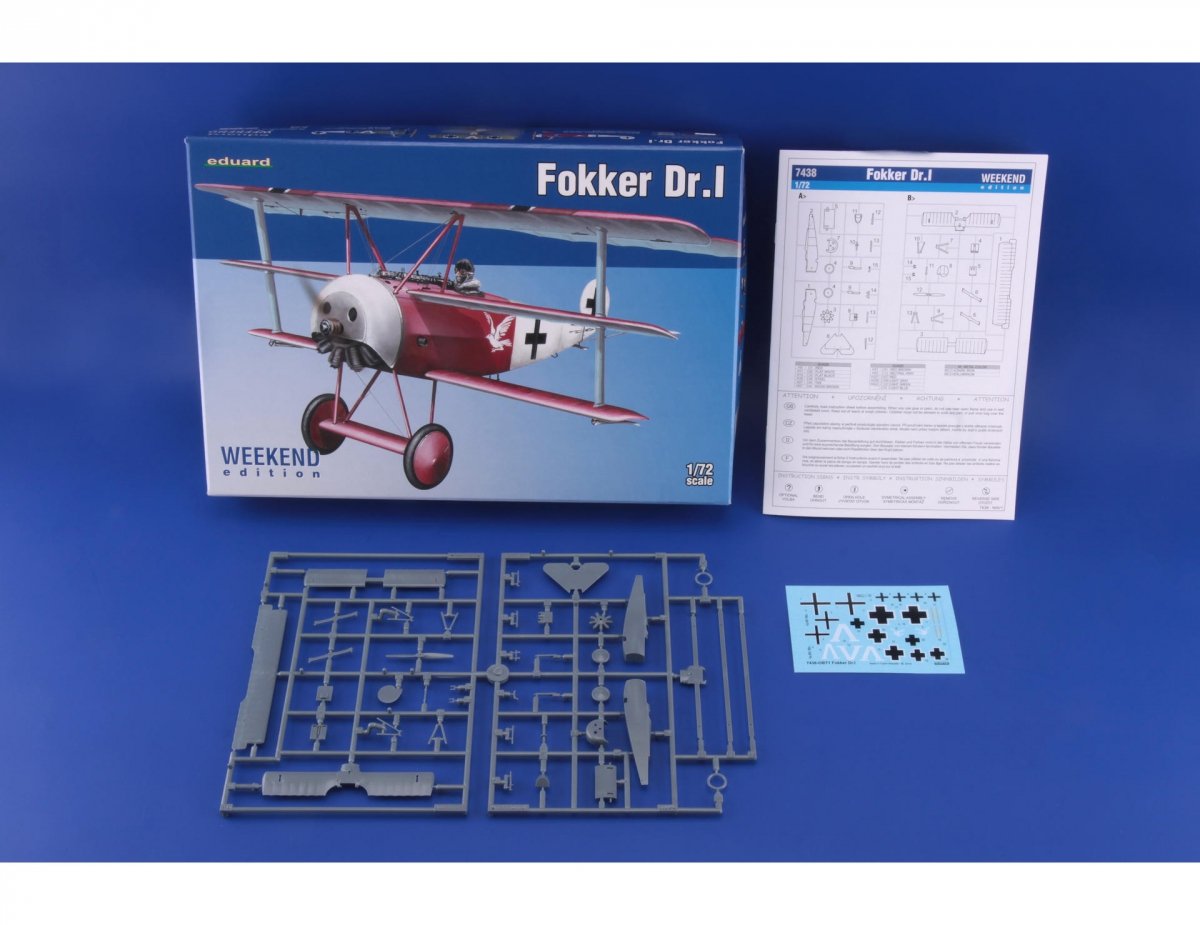 Eduard 7438 Fokker Dr. I 1/72 – imagen 2