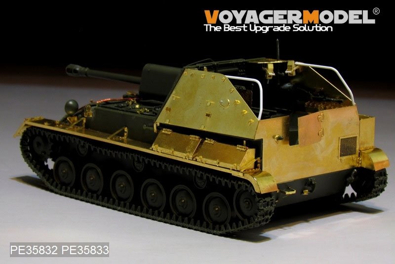 Voyager Model PE35832 WWII Russian SU-76 Self-Propeller Gun basic (For TAMIYA 35349) 1/35 – imagen 3