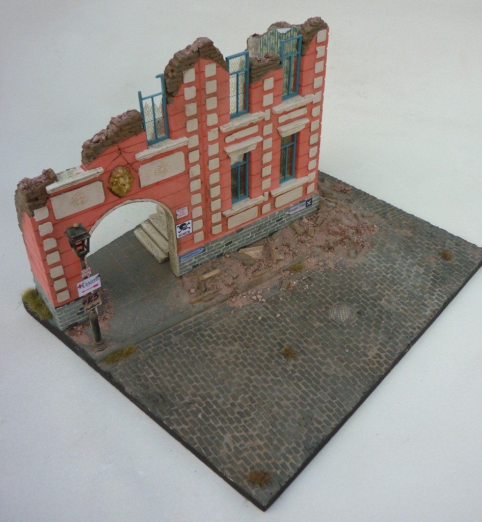 RT-Diorama 35222 Diorama-Base: &amp;quot;Bombed out Street&amp;quot; 1/35 – zdjęcie 10