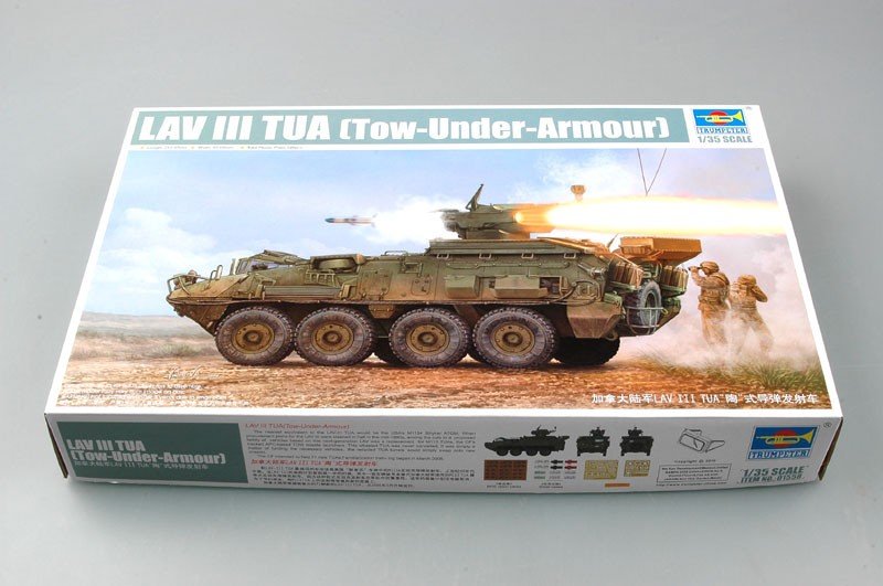 Trumpeter 01558 LAV III TUA (Tow-Under-Armour) 1/35 – Bild 2