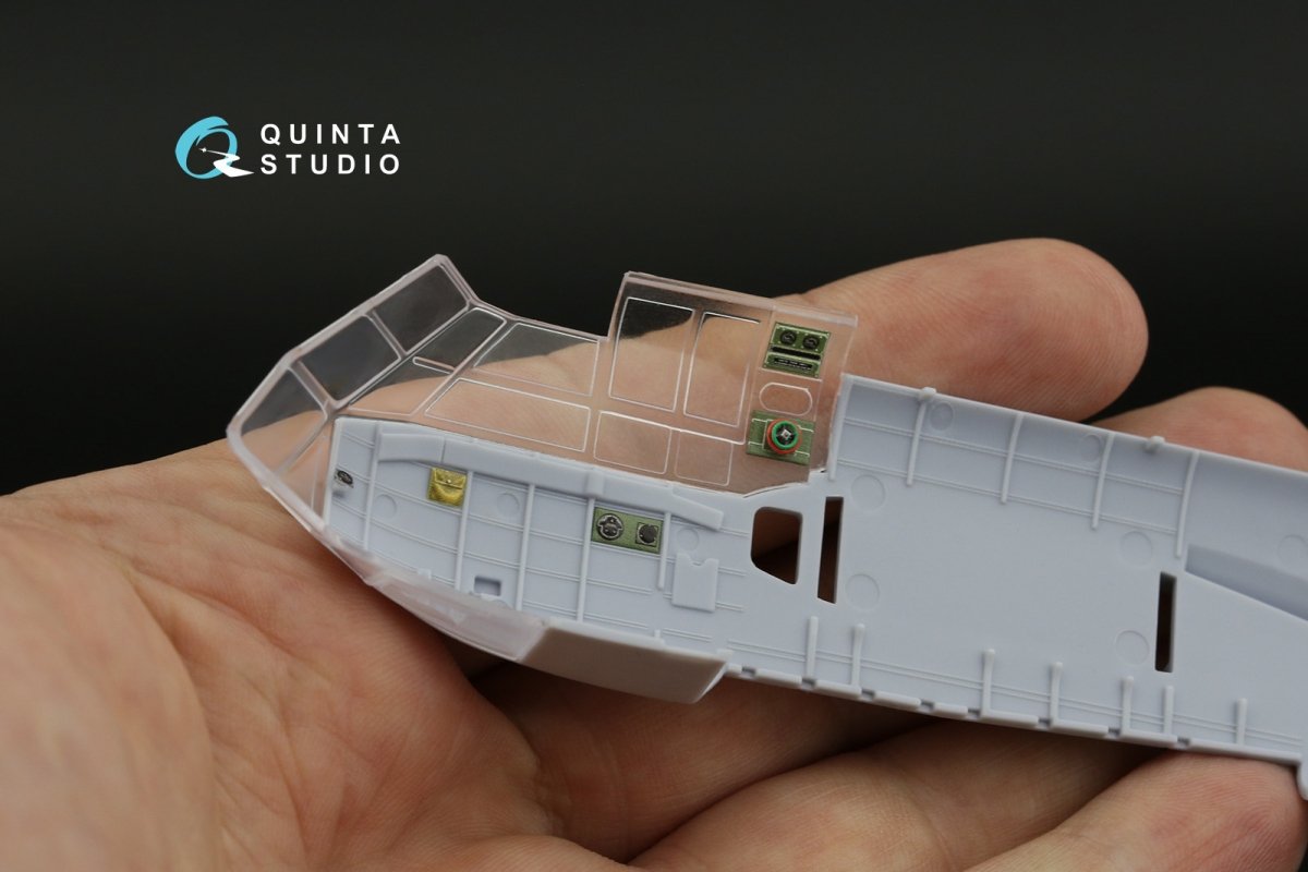 Quinta Studio QDS-48378 Bristol Blenheim Mk.I 3D-Printed &amp;amp; coloured Interior on decal paper (Airfix) (Small version) 1/48 – Bild 4