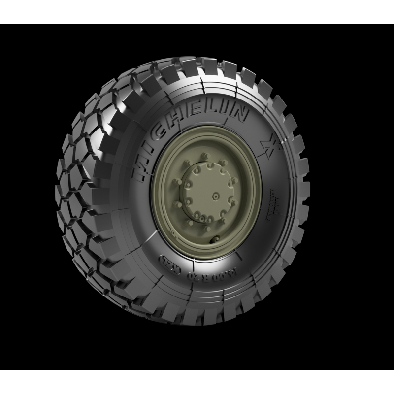 Panzer Art RE35-836 M1014 & M1001 road wheels (Michelin XZL) 1/35