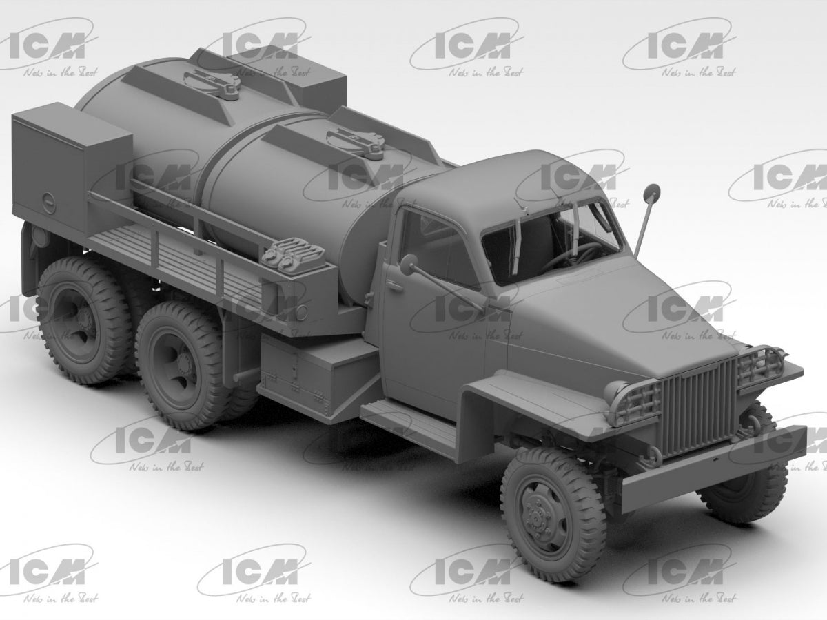 ICM 35492 Studebaker US6-U5 WWII US Gasoline Tank Truk 1/35 – immagine 2