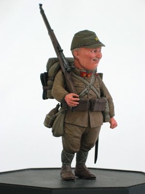 FineMolds FT3 W.W.II IJA Infantry Man &amp;amp; Type38 Rifle 1/12 – Bild 2