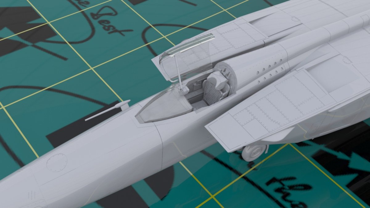 ICM 72172 MiG-25 RBT, Soviet Reconnaissance Plane 1/72 – imagen 5