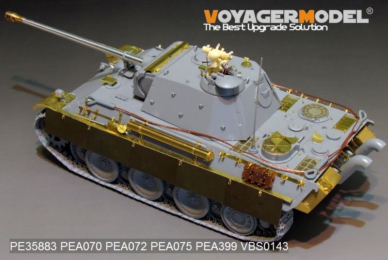 Voyager Model PE35883 WWII German Panther G Later ver.Basic for DRAGON 1/35 – Bild 5
