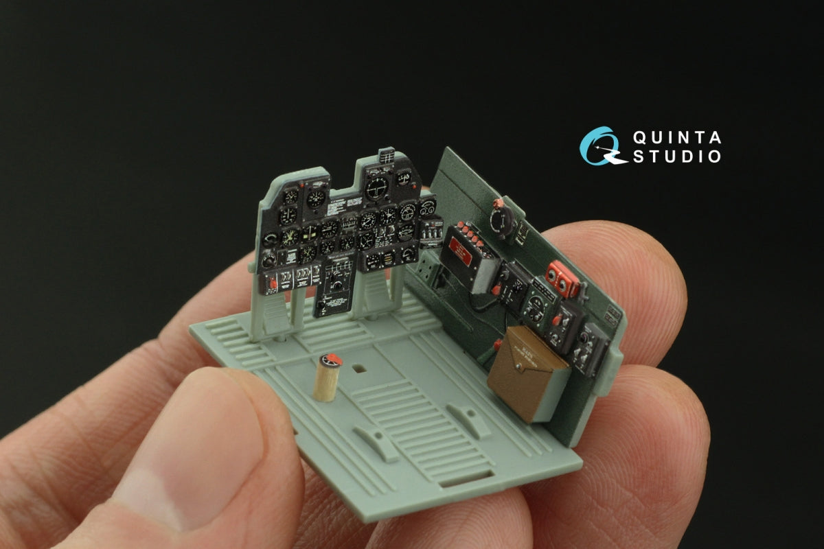 Quinta Studio QD48442 P-47N Thunderbolt 3D-Printed coloured Interior on decal paper (Academy) 1/48 – immagine 10