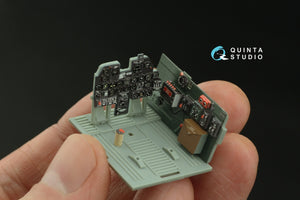 Quinta Studio QD48442 P-47N Thunderbolt 3D-Printed coloured Interior on decal paper (Academy) 1/48 – immagine 10