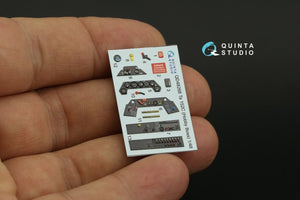 Quinta Studio QD48268 Ta 152C 3D-Printed &amp;amp; coloured Interior on decal paper (Hobby Boss) 1/48 – immagine 2