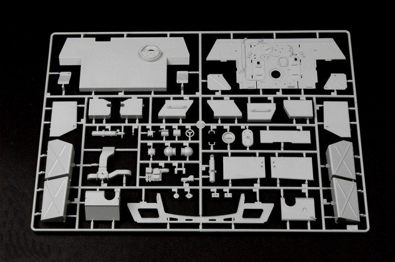 Trumpeter 00910 German Kingtiger 2in1 (Henschel Turret Porsche Turret) 1/16 – zdjęcie 15