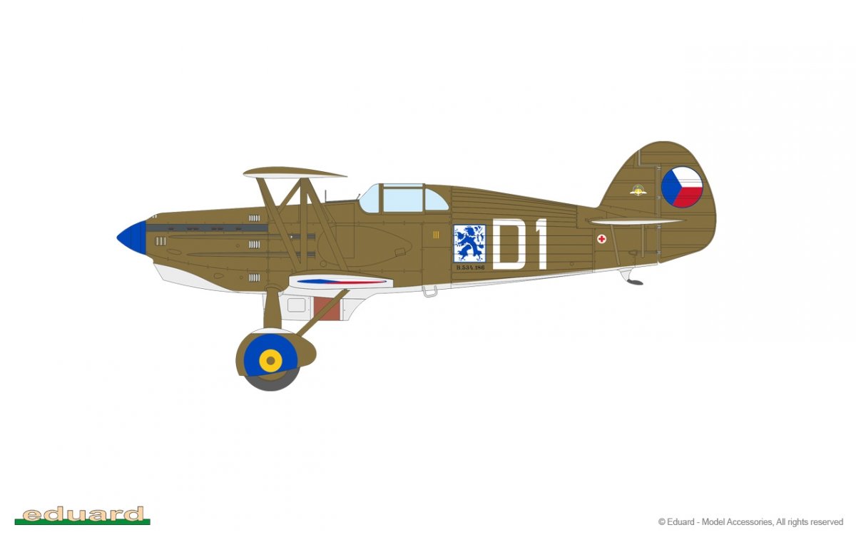 Eduard 8192 Avia B-534 IV serie 1/48 – Bild 13