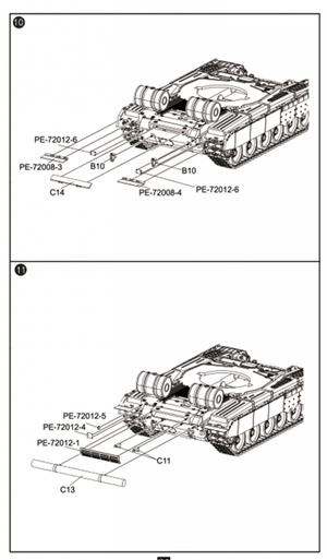 Modelcollect UA72193 Soviet T-80 Main Battle Tank 1970S-1990S N in1 1/72 – immagine 21