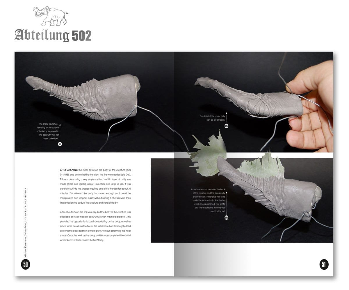 ABTEILUNG ABT715 THE SECRETS OF LEVIATHAN: SCULPTING &amp;amp; PAINTING TECHNIQUES (English) – Bild 2