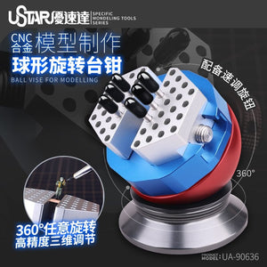 Étau rotatif sphérique U-Star UA-90636