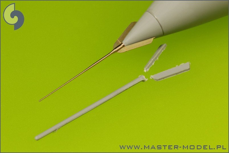 Master AM-48-075 SAAB JAS 39 Gripen - Pitot Tubes &amp;amp; Angle Of Attack probes 1/48 – immagine 5