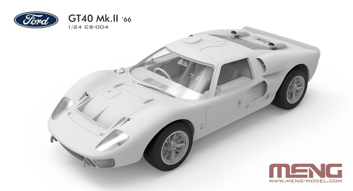Meng Model CS-004 Ford GT40 Mk.II 1/24 – imagen 3