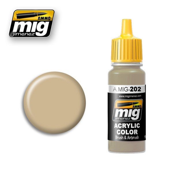 Munitions de Mig Jimenez 0202 FS 30219 Tan 17ml