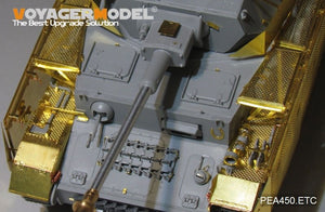 Voyager modèle PEA450 WWII allemand Pz.Kpfw.IV Ausf.J &amp;quot;Thoma Shields&amp;quot; treillis métallique schürzen (dernière production) (POUR Boder 35008) 1/35 – image 11