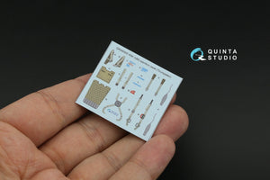 Quinta Studio QD48447 MiG-21UM 3D-Printed coloured Interior on decal paper (Trumpeter) 1/48 – imagen 6
