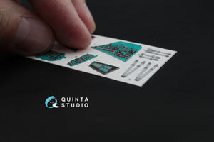Quinta Studio QD48026 Mi-24V 3D-Printed &amp;amp; coloured Interior on decal paper (for Zvezda kit) 1/48 – imagen 2