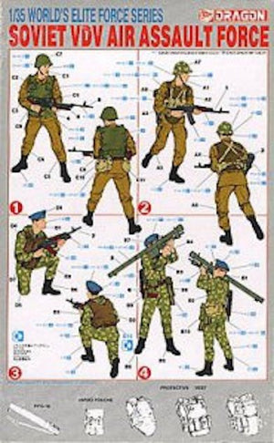Dragon 3003 Soviet VDV Air Assault Force 1/35 – image 2