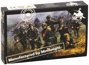 Caesar Miniatures HB07 WWII German Army - Combat Team 1/72